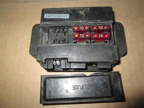 1993 vulcan 500 junction box 26021-1077|Kawasaki fuse junction box 26021.